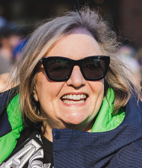 Jody Allen, executor of Paul Allen's estate and chair of the Seahawks and Trail Blazers